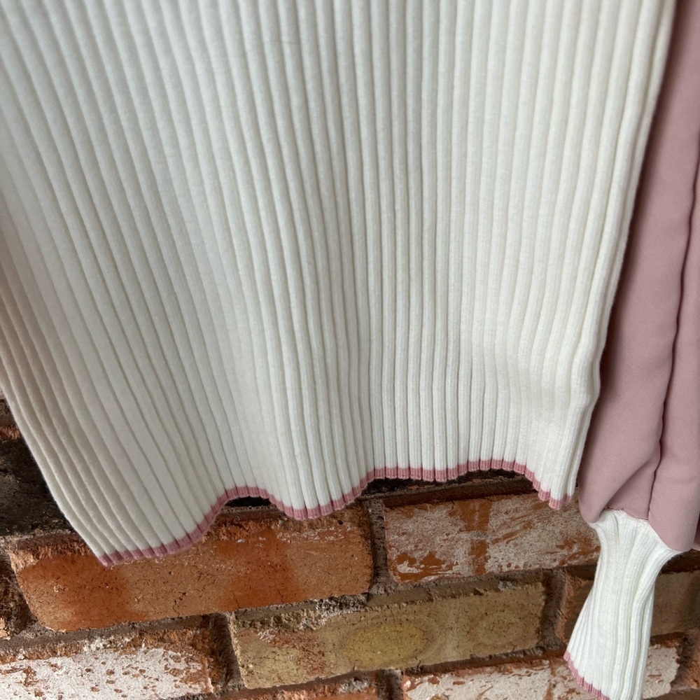 NWT FATE Puff Sleeve Crew neck sweater - Picture 7 of 11